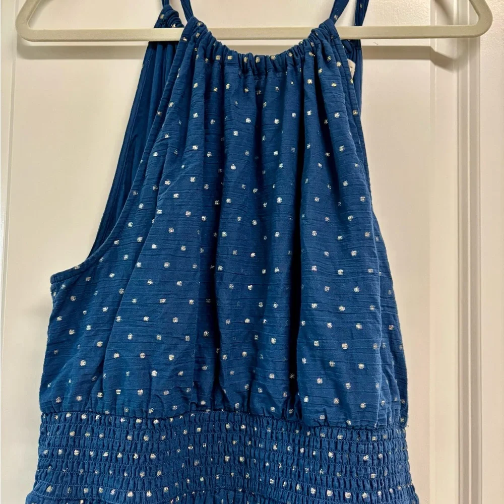 Boden navy maxi sundress 12R - Picture 2 of 5